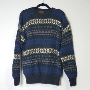 Vintage Eddie Bauer Hipster Grandpa Sweater Size M